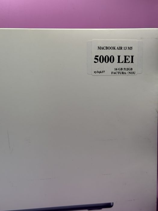 Macbook Air 13 M5 512gb•amanet matei carngasi•xy3q