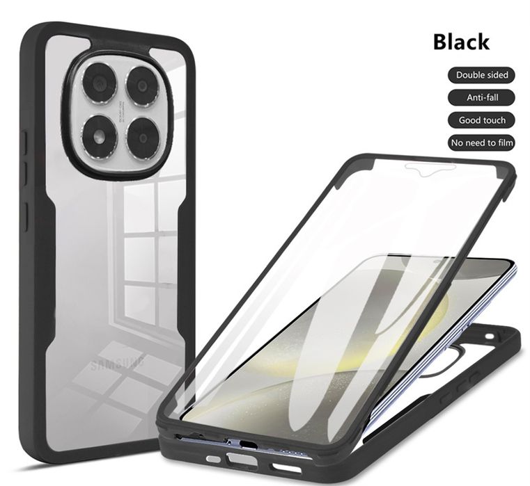 Xiaomi Redmi Note 14 / 14 Pro / 14 Pro+ / FLEXI 360° Кейс с протектор