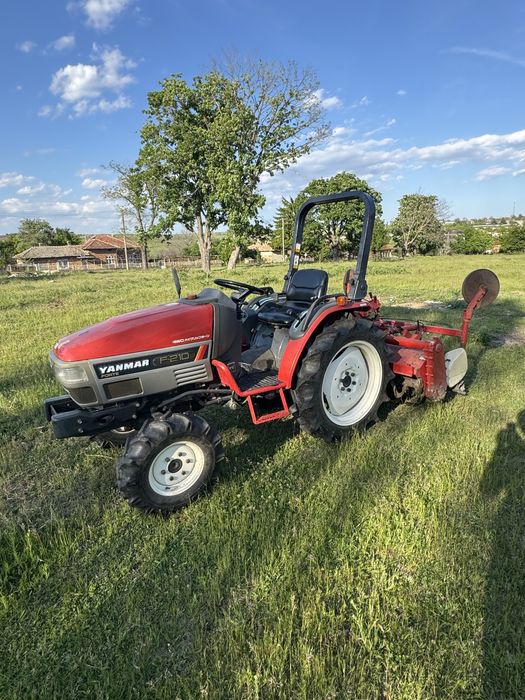 Японски трактор Yanmar f210 4x4 21к.с