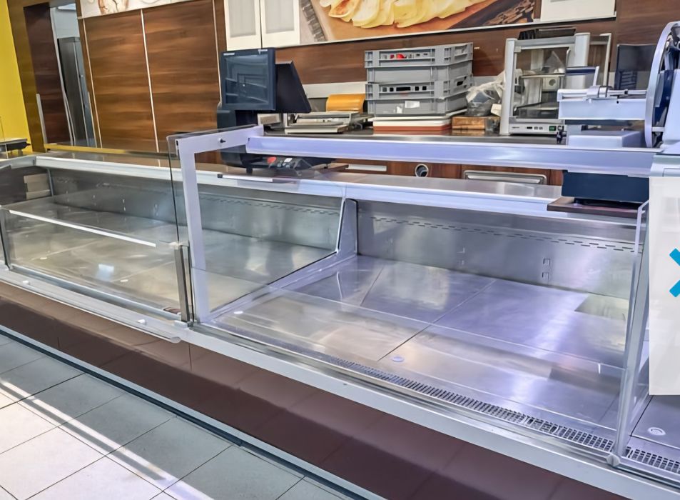 Vitrina mezeluri / lactate