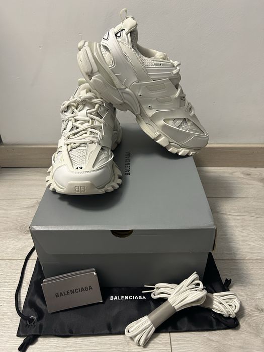 Adidasi Balenciaga Track Triple White *PREMIUM*