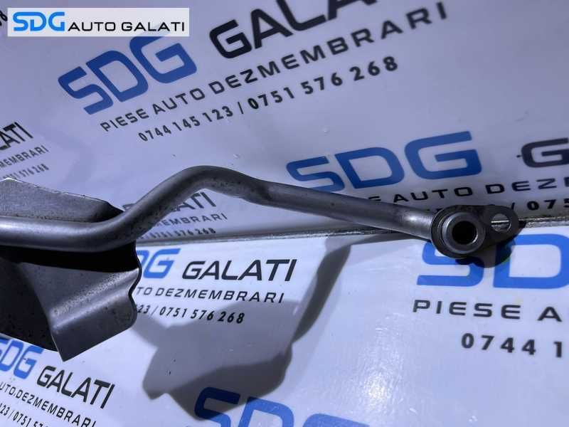 Teava Conducta Ulei Turbo Turbina Turbosuflanta Land Rover Range Rover 3.0 D 2002 - 2021 Cod 9H2Q-6K621-DB