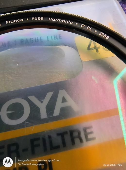 Filtre Polaroid Hoya 52,58,58 mm