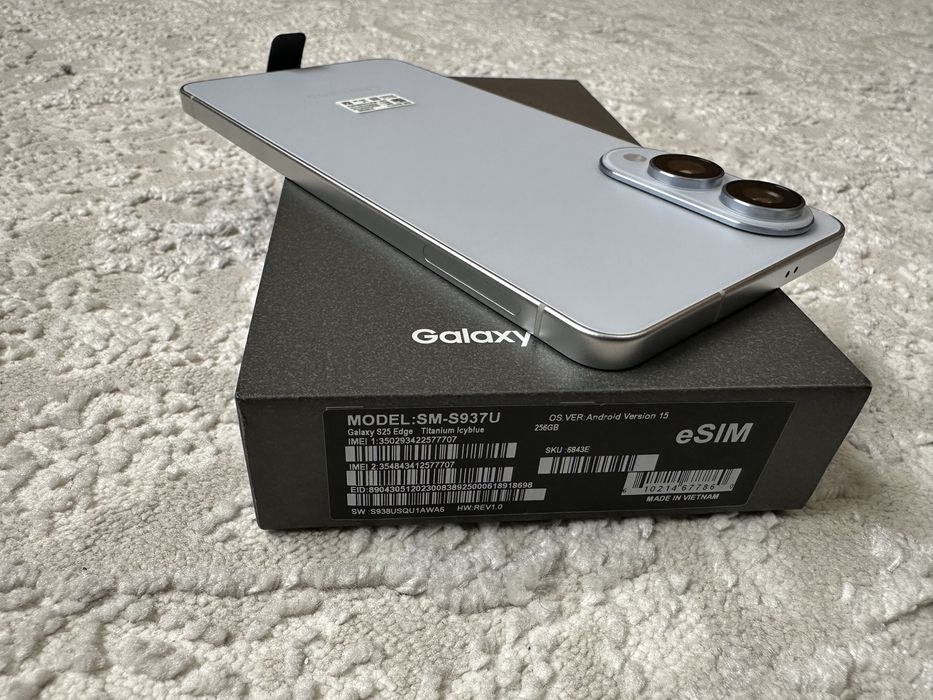 Новый Samsung Galaxy s25 Edge