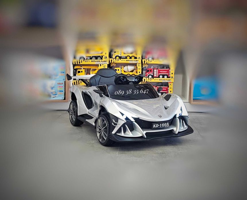 ТОП ЦЕНА!НОВО!Акумулаторна кола Flash с 4Х4,12V БАТЕРИЯ,меки гуми,USB