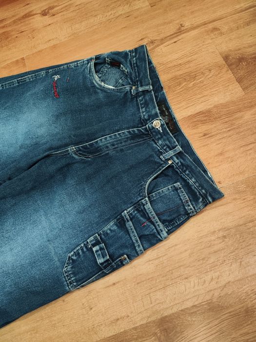 Blugi vintage FUBU Rap Hip hop marimea 38x34