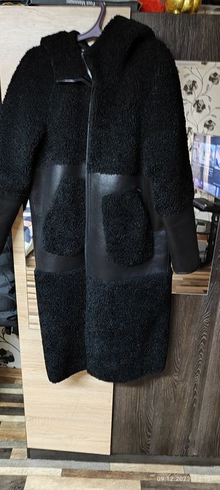 Дублёнка Тедди Длинная