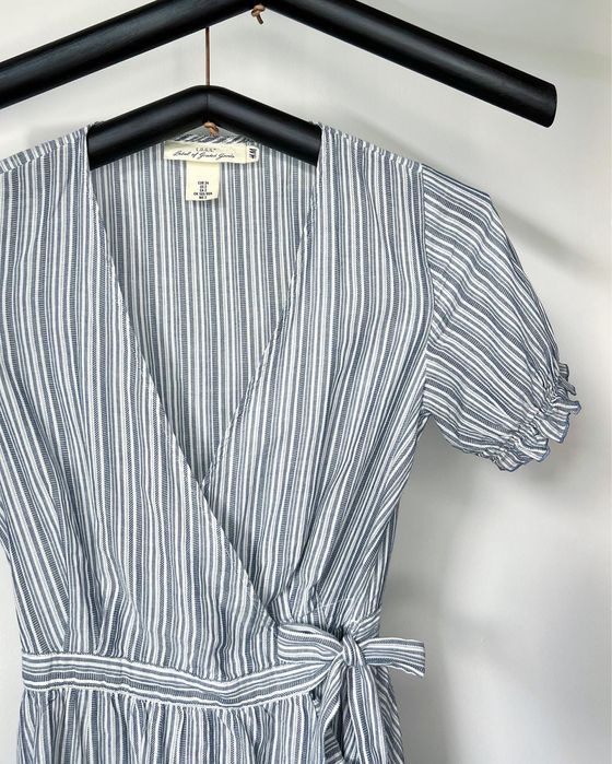 Карирана рокля до коляното H&M L.O.G.G.