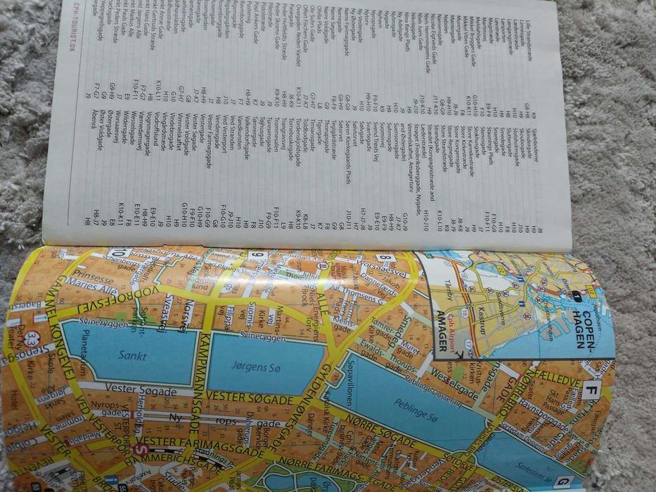 Справочник пътеводител Копенхаген на английски език