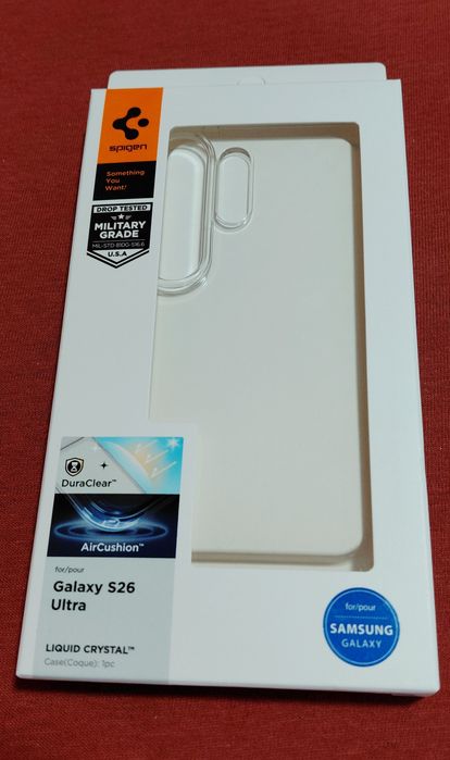 Husa originala Samsung S26 Ultra. Folie sticla.