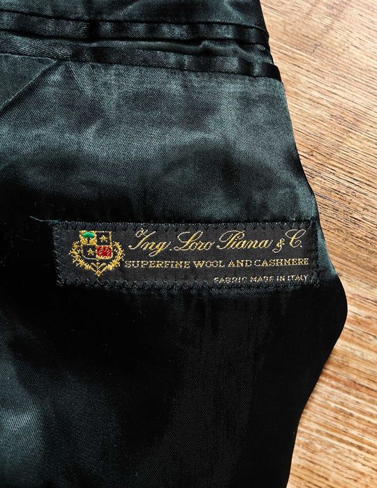 Loro Piana Вълна Кашмир Оригинално мъжко палто размер 62 /  3XL