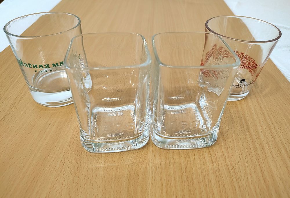 Стъклени чаши лот