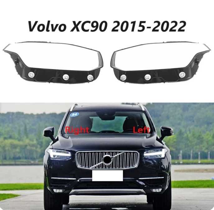 Капаци фарове Volvo XC90 (15-22) комплект нови висок клас волдо крушки