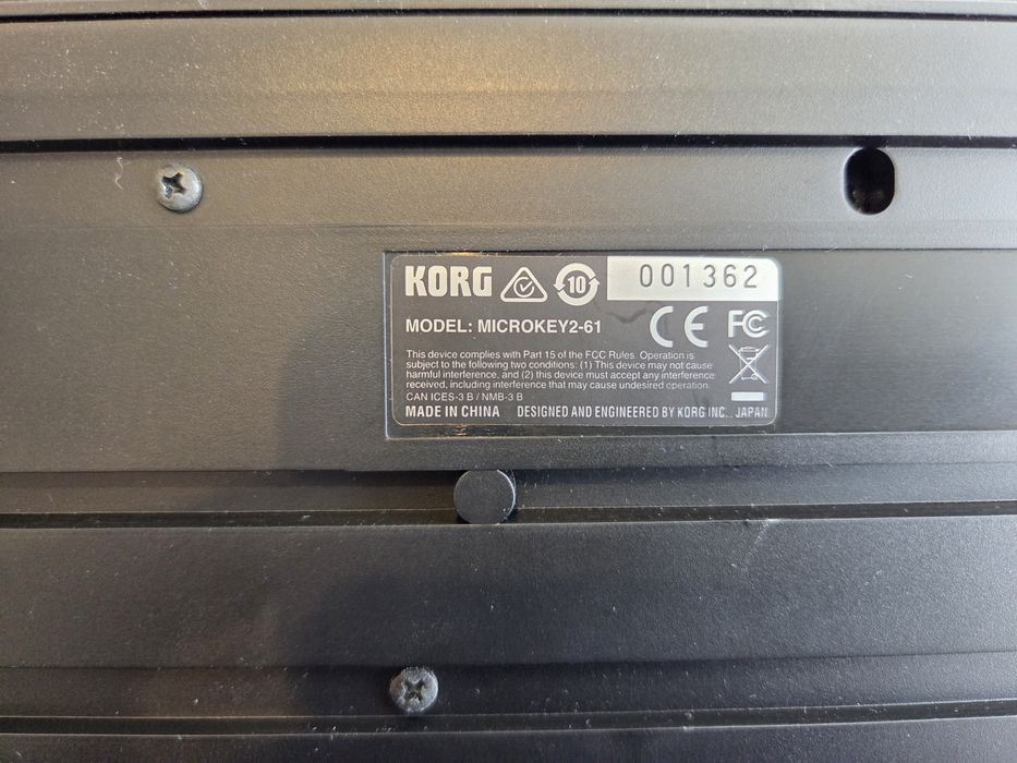 KORG Microkey2 61 Pian Clape Claviatura MIDI