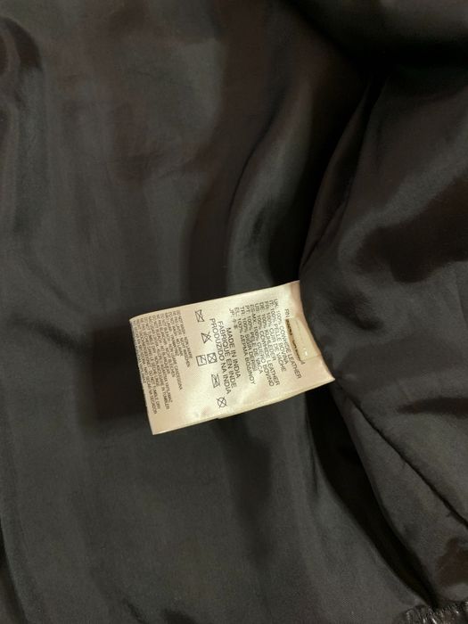 Diesel Leather Biker Jacket Кожено Яке