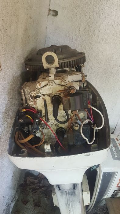 Извън бордов двигател johnson 55к.с.