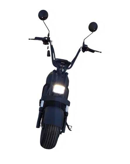 Електрически скутер тип Чопър EcoWay Middle 701 500W в черен цвят