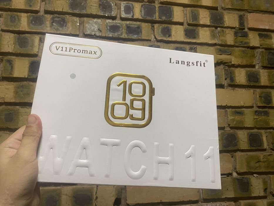 V11 Pro Max смарт сағат — жаңа, толық