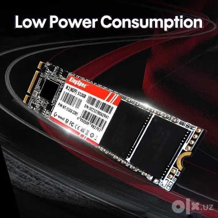 (Новый)Твердотельный накопитель KingSpec SSD 2280 2TB M.2 SATA