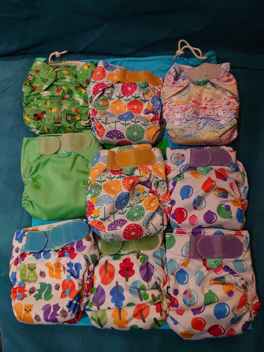 пелени за многократна употреба непромукаема чантичка