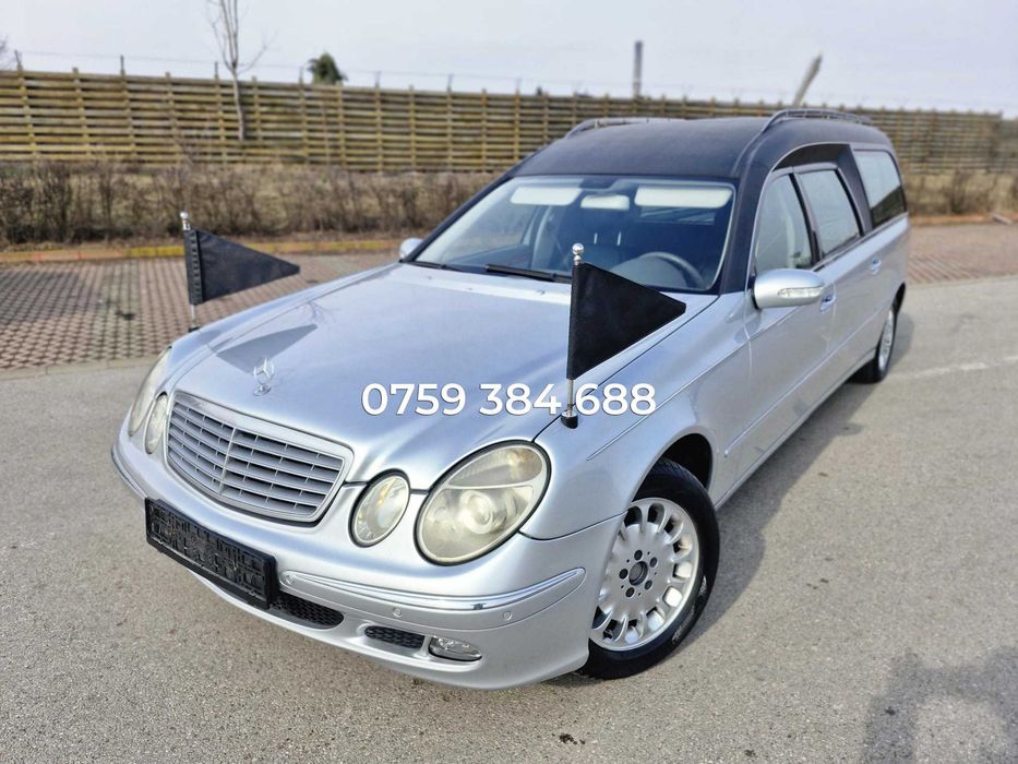 Mercedes E220 / Dric SD-Funerar / 2005 / 2.7 Diesel / Merită văzută!