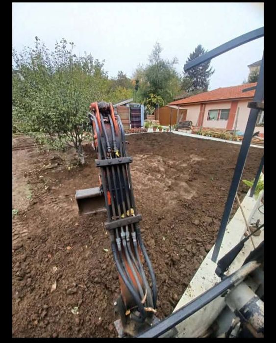 Услуги с мини Багер и Самосвал