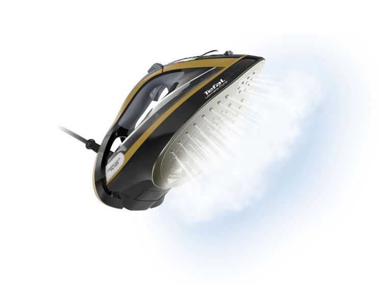 Fier de calcat Tefal Ultimate Pure FV9865, 3000 W, jet de abur