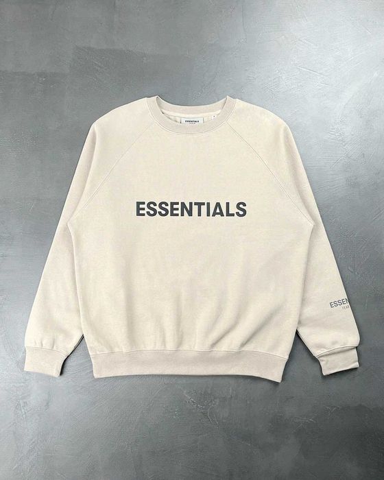 Bluza Essentials Fear of God bej [L] | Livrare rapidă cu verificare
