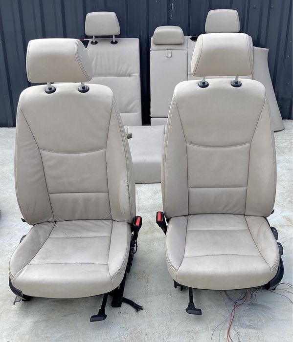 Scaune interior piele crem incalzite Bmw X3 X4 F25 F26