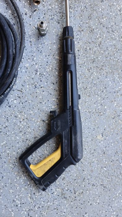 Lance si furtun aparat spalat presiune,+cap rotativ