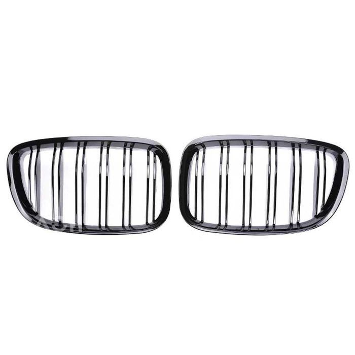 Set 2 grile duble M negru lucios BMW Seria 5 GT F07