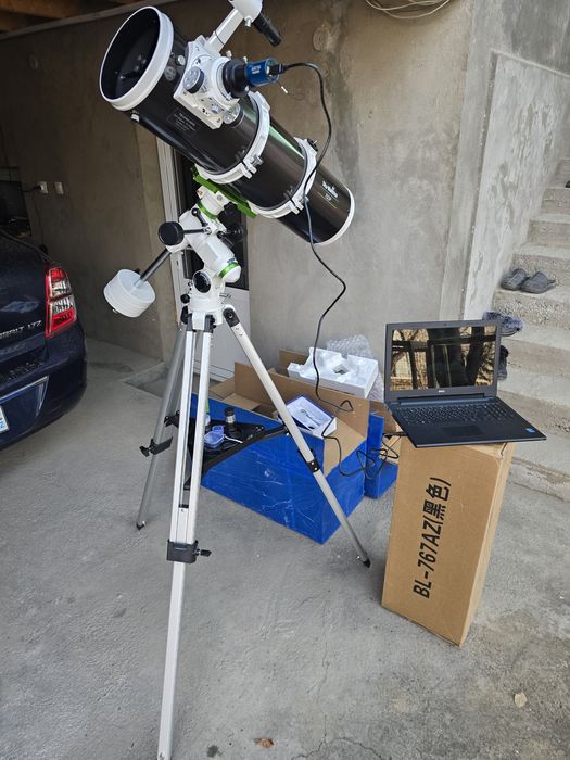 Телескоп профессиональный Sky Watcher 150P с цифровой окулярем BOSMA