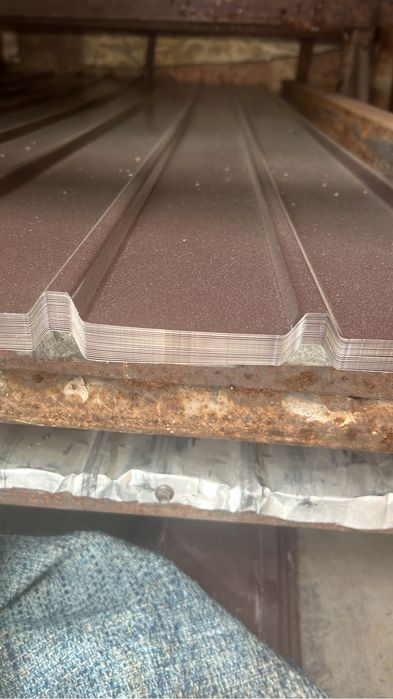 Tablă cutată colorată