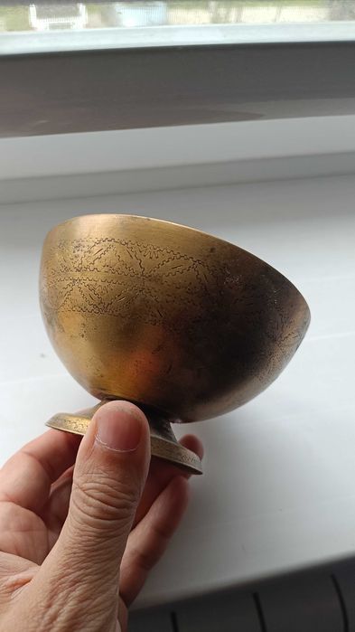 Чаша латунь СССР наверное