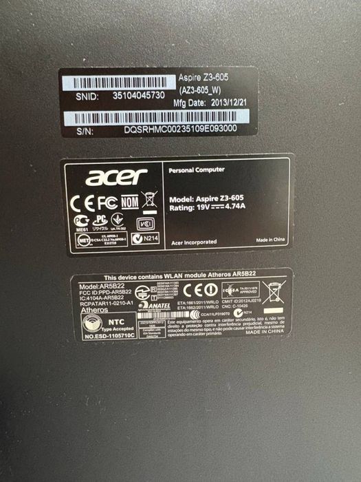 Моноблок acer б/у