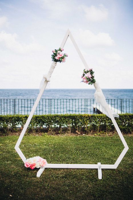 Дървени бохо арки за сватба, арка за сватба, украса