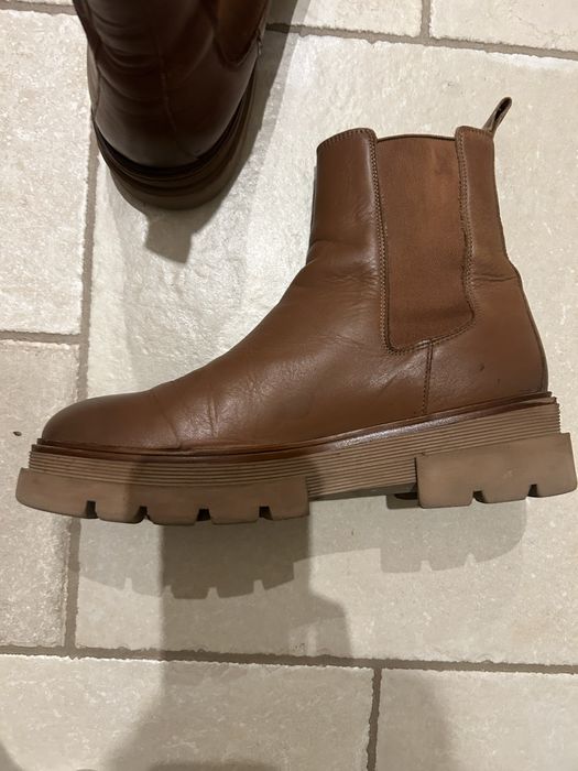 Tommy Hilfiger кожени боти р-р 41