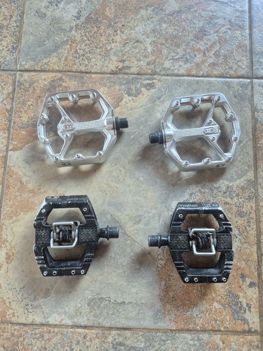 Pedale crank brothers mallet enduro si stamp 7 chrome