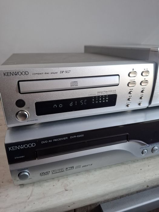 Lot CD Denon + CD si DVD Kenwood, netestate