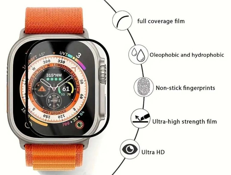 Защитная пленка для часов Smart Ultra Watch 49мм.