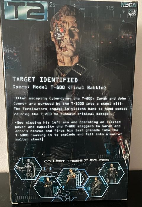 Figurina uriasa 30 cm Terminator Neca electronica