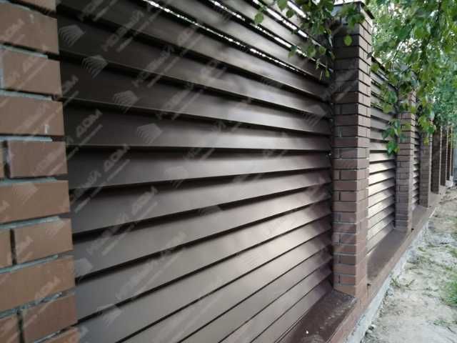Забор жалюзи от производителя
