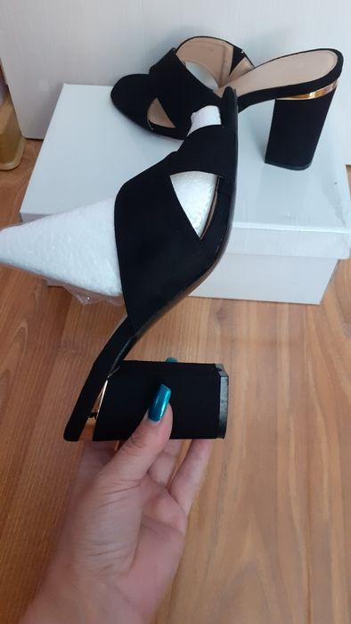 Saboți damă catifea ,mărimea 39