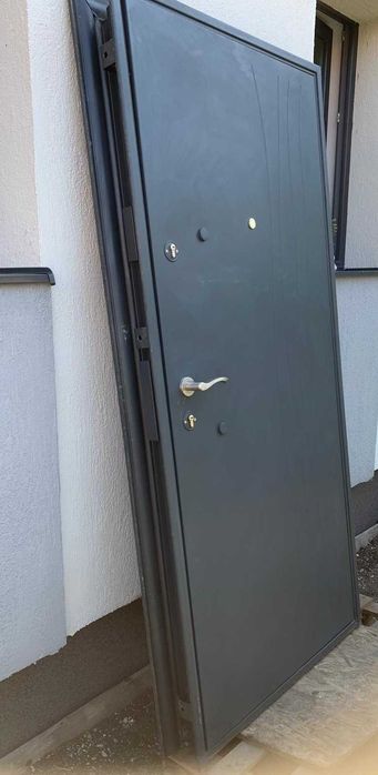Vand usa metalica intrare casa Gri Antracit