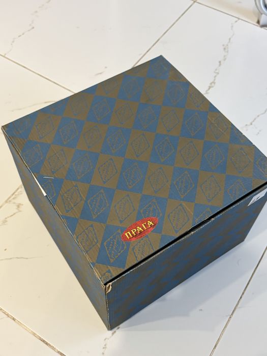 Ваза Прага хрусталь новая