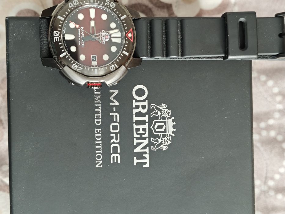 Orient M-Force RA-AC0L09R00B Red Dial – Full Box