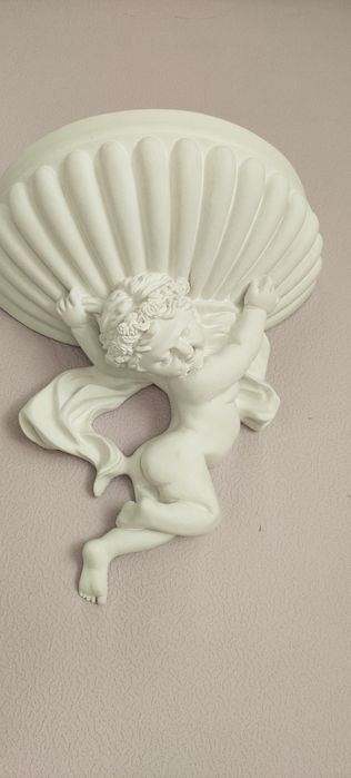 Лепнина ангелочек декор