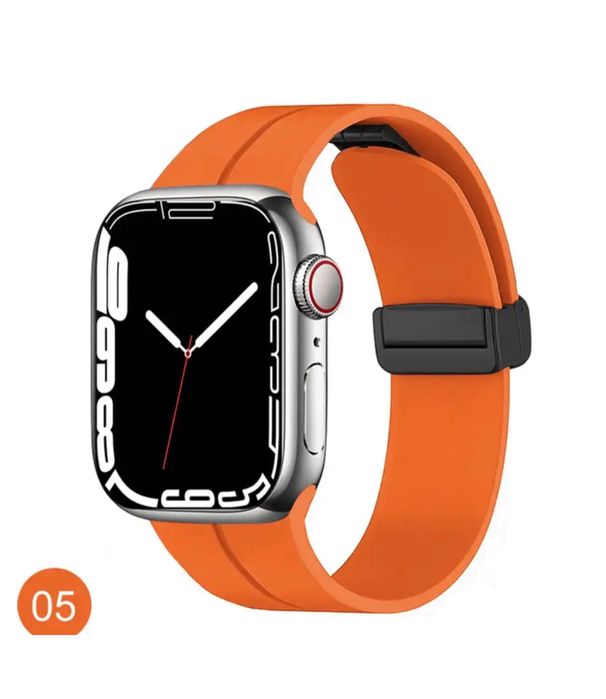 Curea Husa Silicon Magnetic Incarcator Ceas Apple Watch Iphone