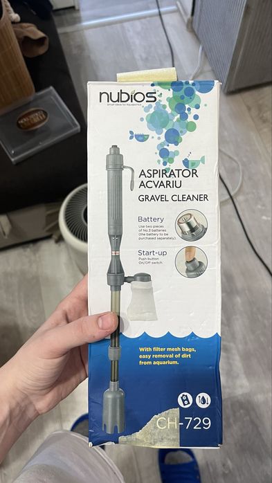 Aspirator acvariu nubios