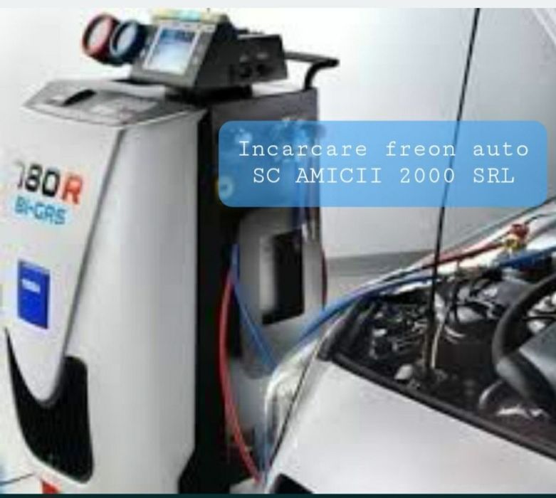 Incarcare freon auto Reparatii clima aer conditionat auto service
